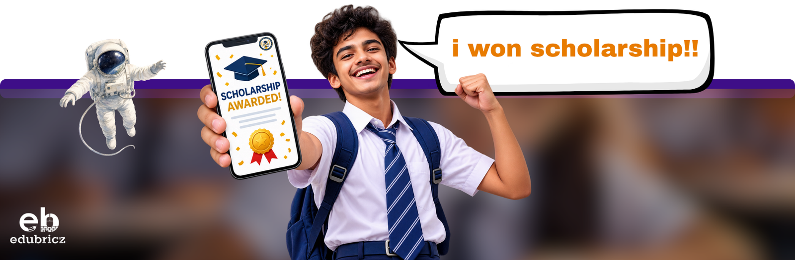 ENSE Scholarship Awarded - I Won Scholarship! Edubricz National Scholarship Exam